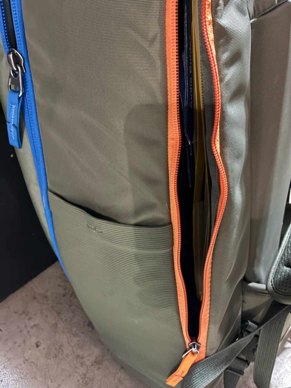 Cotopaxi Allpa 50 Fatigue Olive Green Travel Backpack - Picture 11 of 15